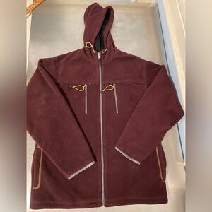 Alpine Expedition - Men’s - oversized mesh lined hooded polar fleece